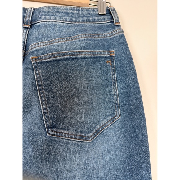 Madewell Classic Blue Wide Leg Jeans - Picture 6 of 8